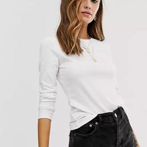 ASOS DESIGN ultimate slim fit t-shirt with long sleeves 2 Pack